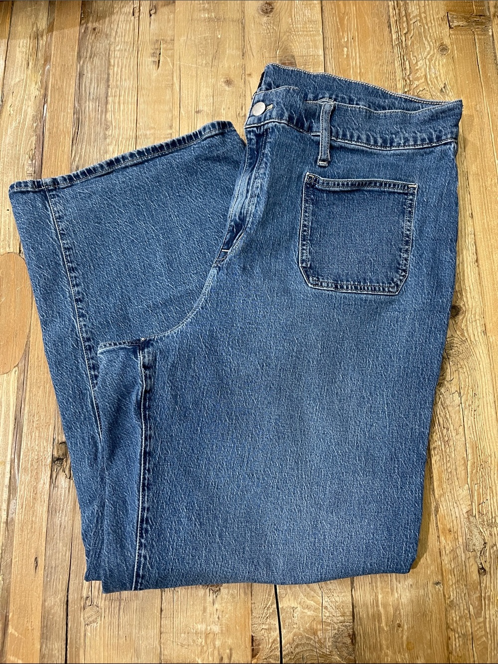 J. Crew Factory Full Length Wide Leg Size 35